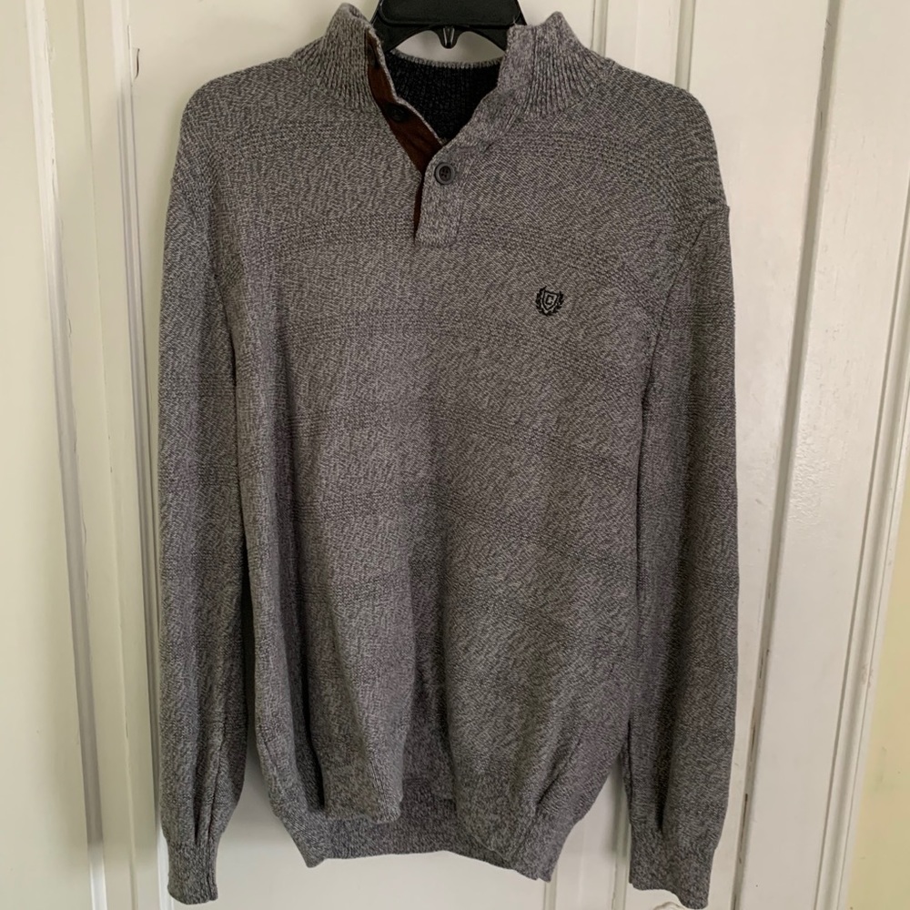 Chaps grey sweater